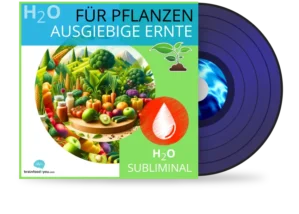 H2O für Pflanzen Ausgiebige Ernte Silent Subliminal CD Cover mit Gemüse