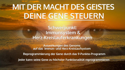 Kurs-Modul über Gene und Geistes-Steuerung mit Schwerpunkt Immunsystem