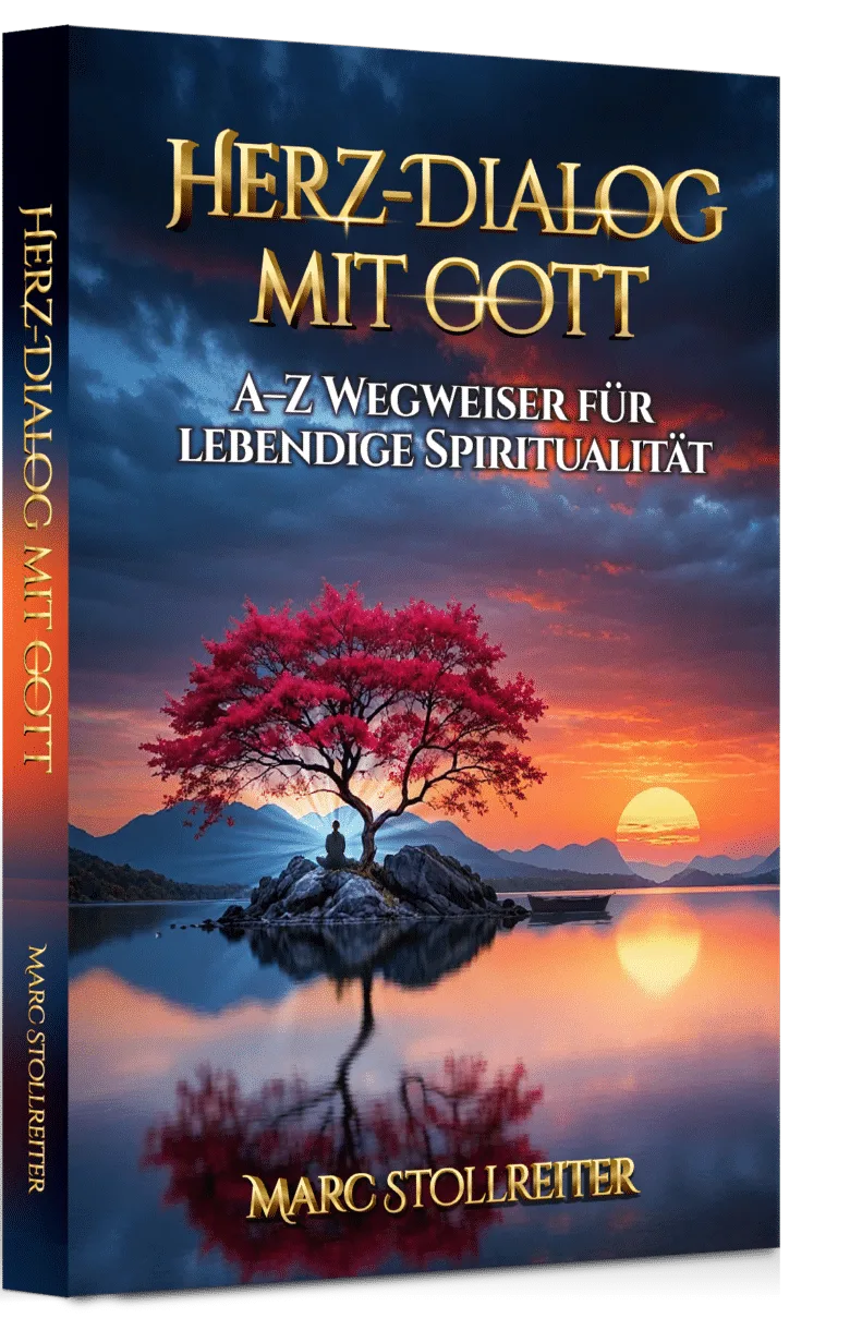 Herz-Dialog E-Book Mockup auf Bildschirm