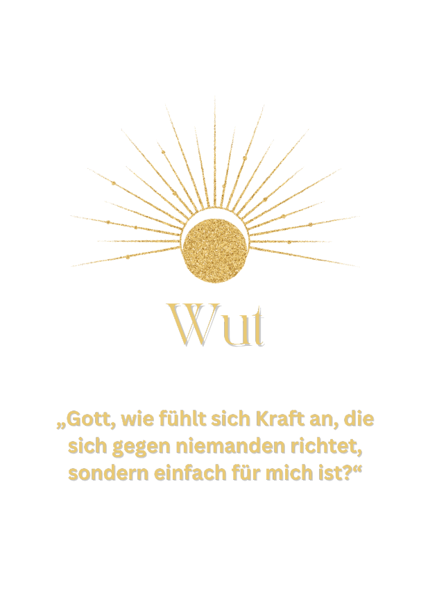 Herz-Dialog Karte Wut