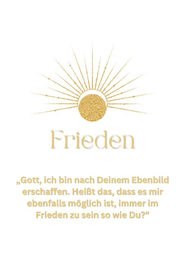 Herz-Dialog – E-Book zur inneren Gottesnähe von Marc Stollreiter 7 Herz-Dialog Karte zum Thema Frieden mit Gebet an Gott