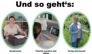 Hippie Tasche Schnittmuster Anleitung Schritt für Schritt