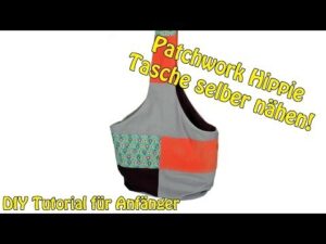 Hippie Tasche Schnittmuster YouTube Video