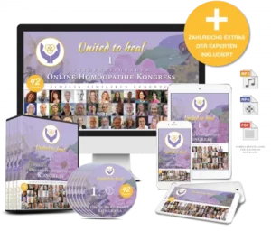 Homöopathie-Kongresspaket Gold mit Laptop, Tablet, Smartphone und DVD-Boxen zur United to heal Online Konferenz