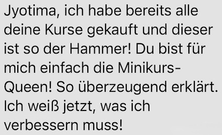 Hot Cake Methode – Videokurs zu Minikurs-Verkauf 10 feedback jyotima flak Kunden stimmen