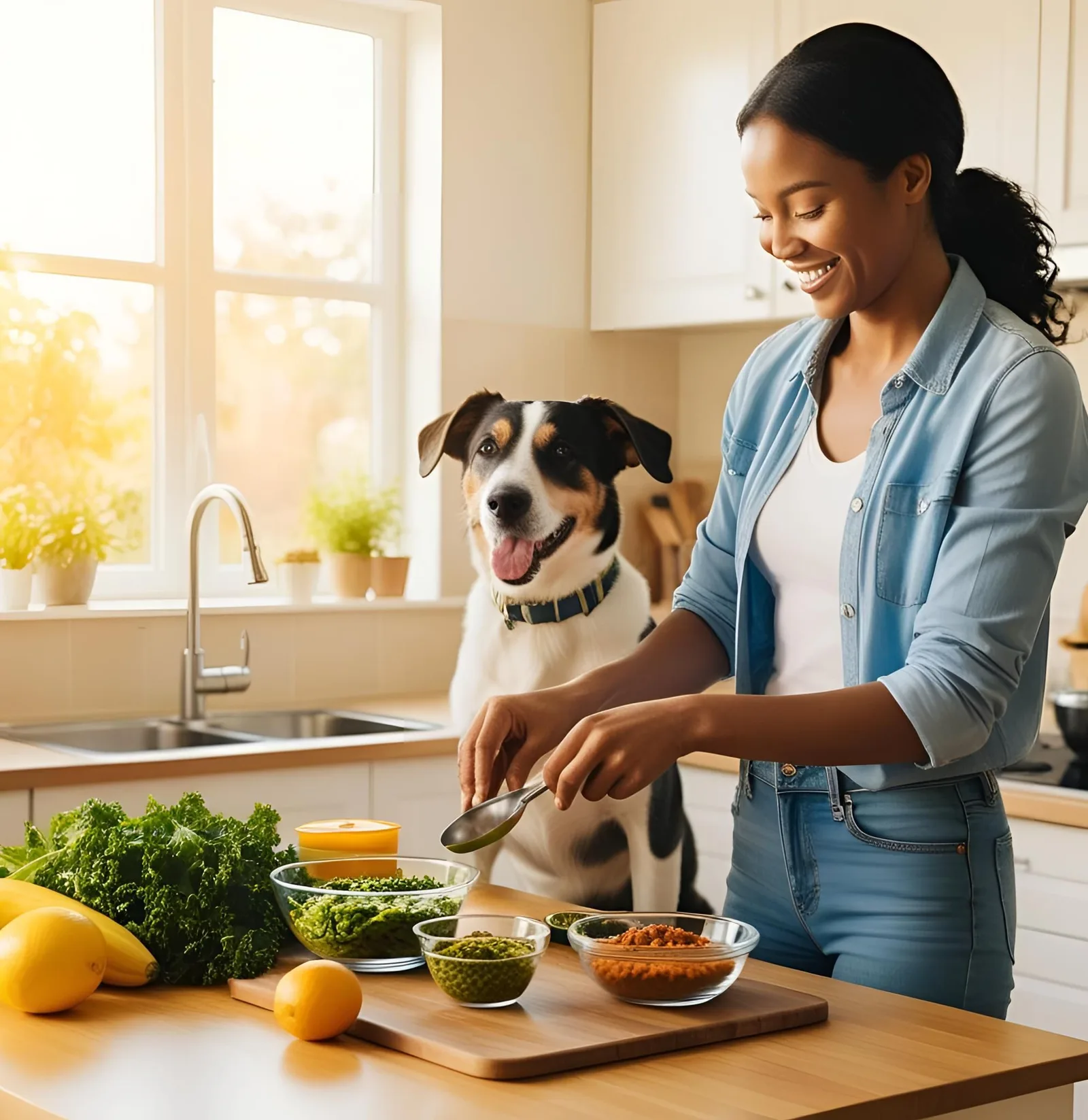 E-Book Seite mit Wellness- und Gesundheitsempfehlungen für Hunde