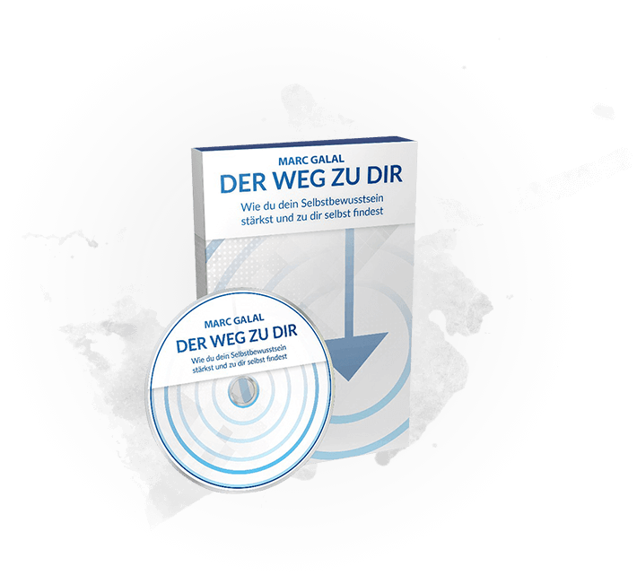 Produktmockup Der Weg zu dir mit CD und Box auf hellem Hintergrund
