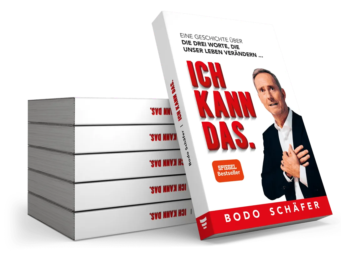 Produktmockup ICH KANN DAS von Bodo Schäfer, gedrucktes Buch