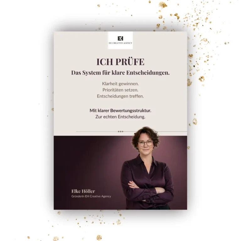 ICH PRÜFE – Das Entscheidungs-Workbook