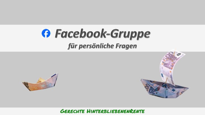 Immobilien als Anlageform für Hinterbliebene von Inga Krauss 3 Facebook-Gruppe Banner Gerechte HinterbliebenenRente mit Facebook-Logo