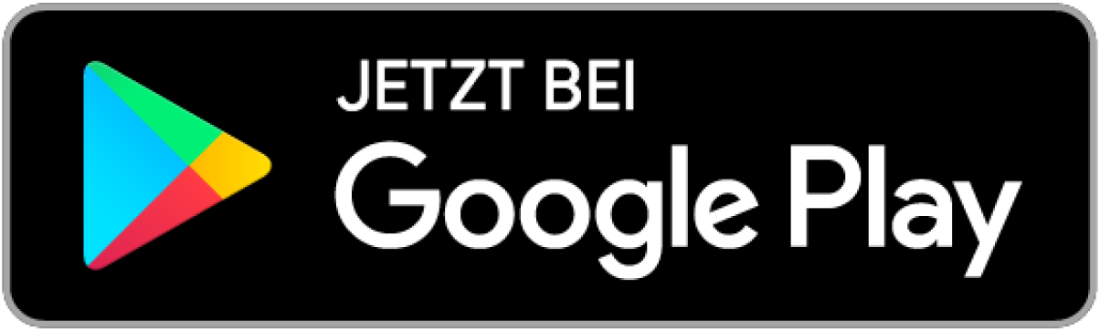 Google Play Logo mit Text Jetzt bei Google Play