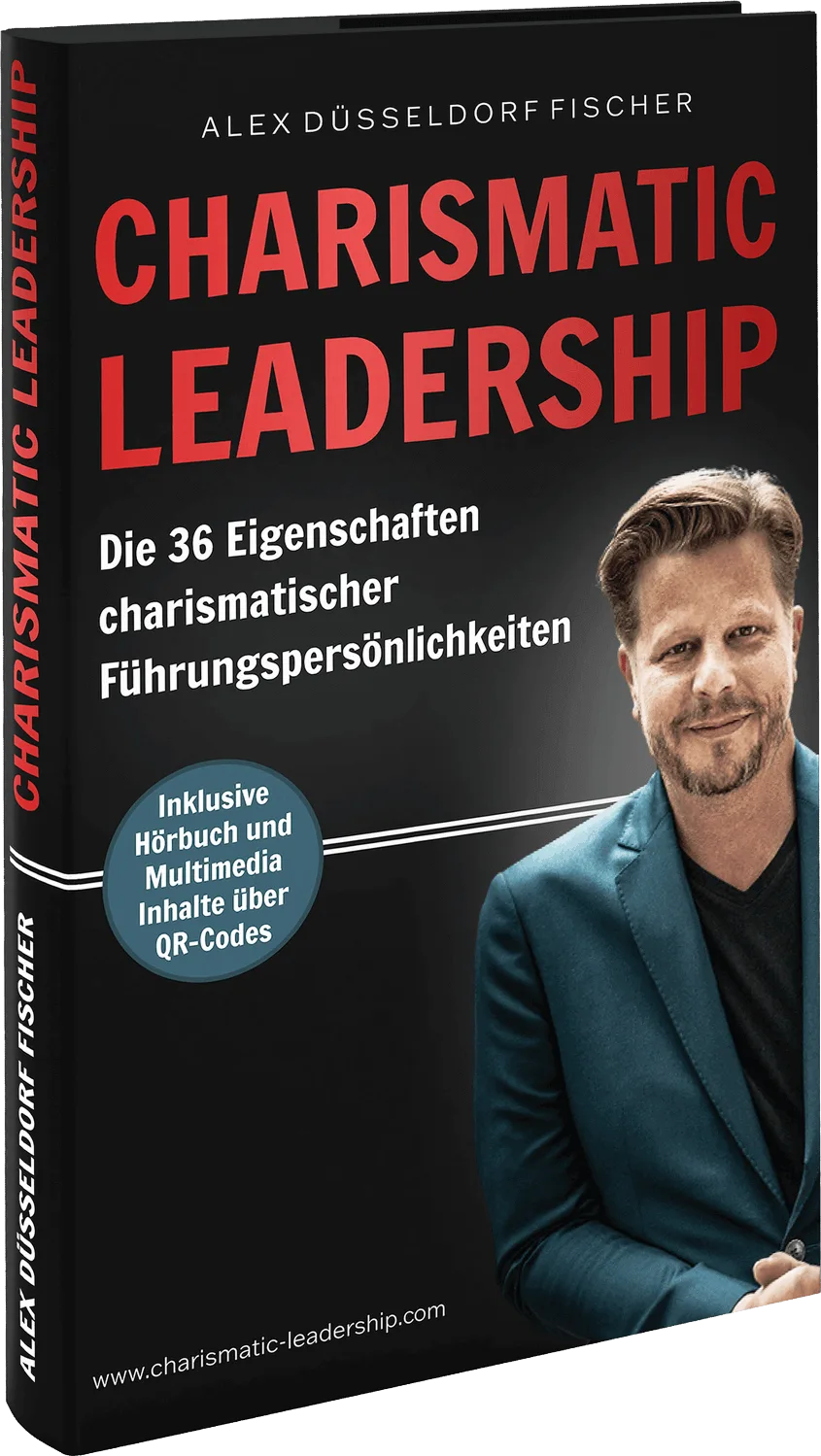 Immobilien Investor Masterkurs von Alex Düsseldorf Fischer 6 Buchcover von Charismatic Leadership mit Alex Düsseldorf Fischer und 36 Eigenschaften charismatischer Führungspersönlichkeite