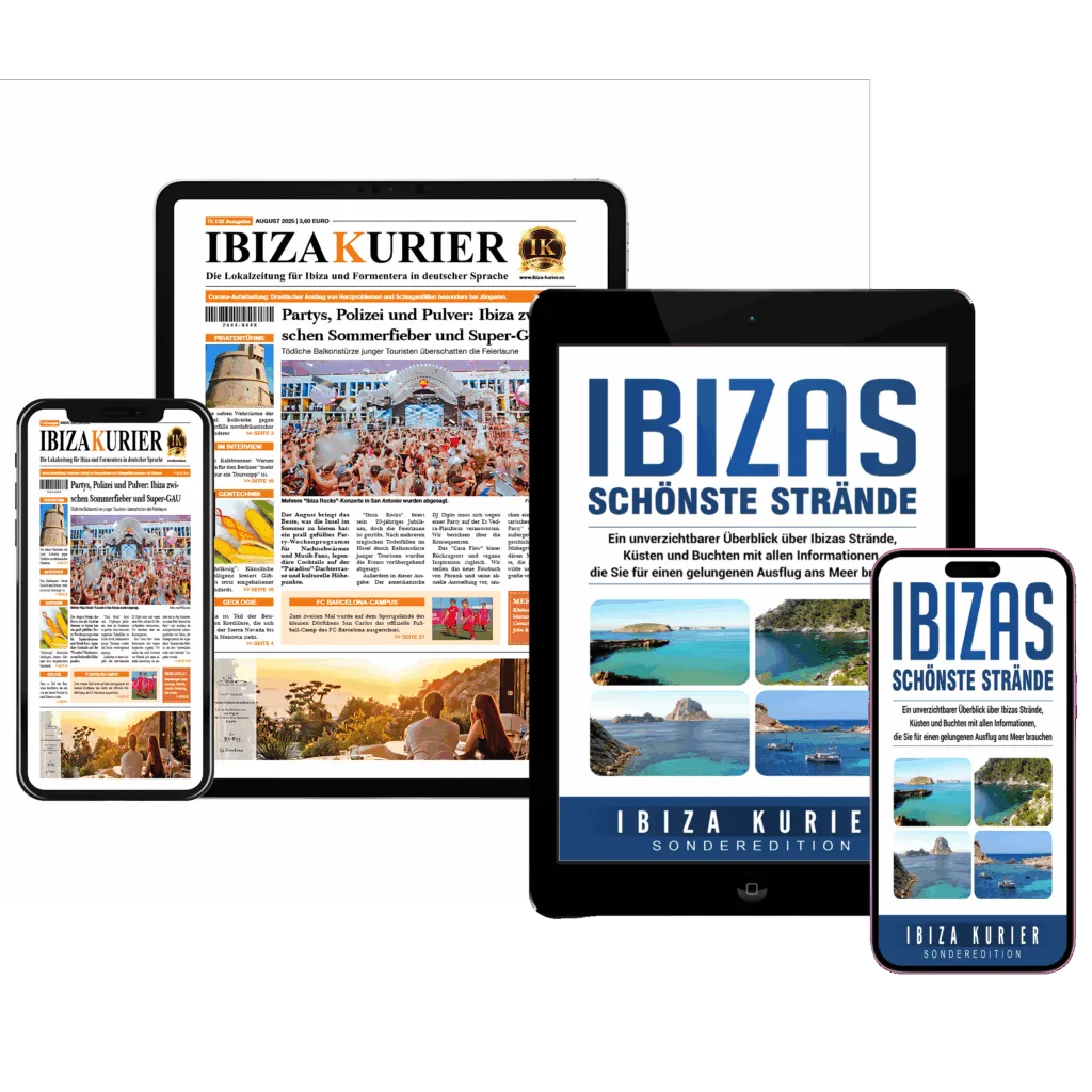 IBIZA KURIER Digital, Ibizas schönste Strände Sonderedition und E-Books auf verschiedenen Geräten