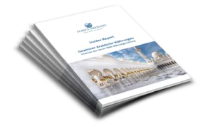 Insider-Report Arabische Währungen als Stapel übereinander liegender E-Books