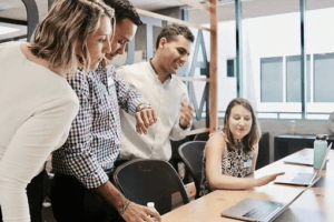 Marketing und digitales Business Konzept Illustration