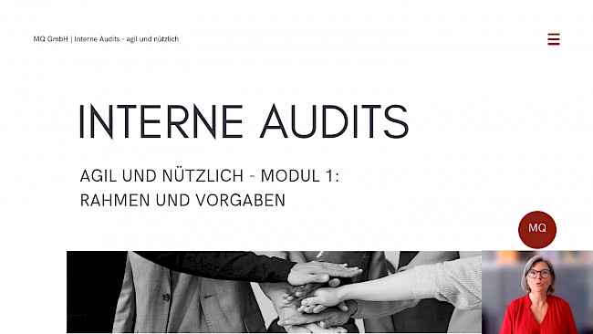 Kursmodul Interne Audits agil und nützlich Modul 1 Rahmen und Vorgaben