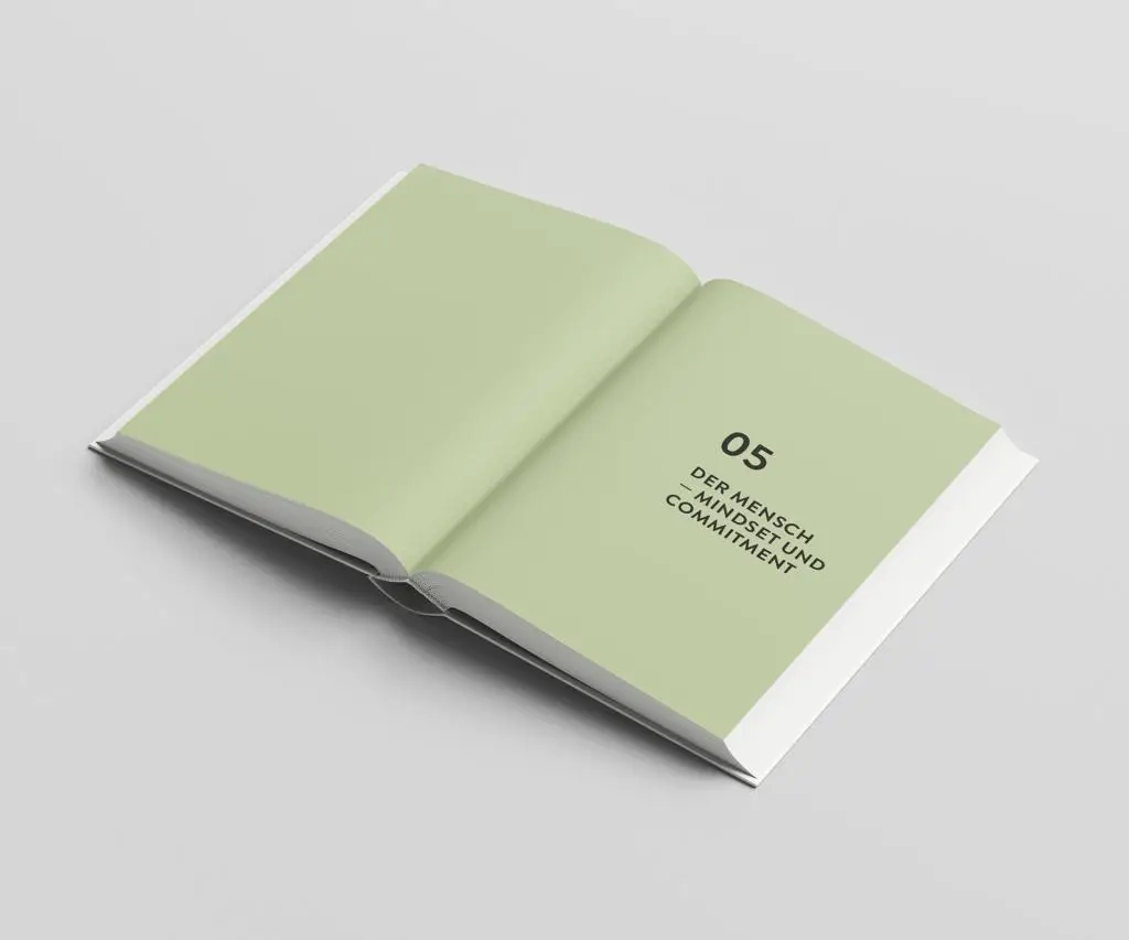 Buchseite zu Büroentwicklung und modernen Arbeitsplätzen