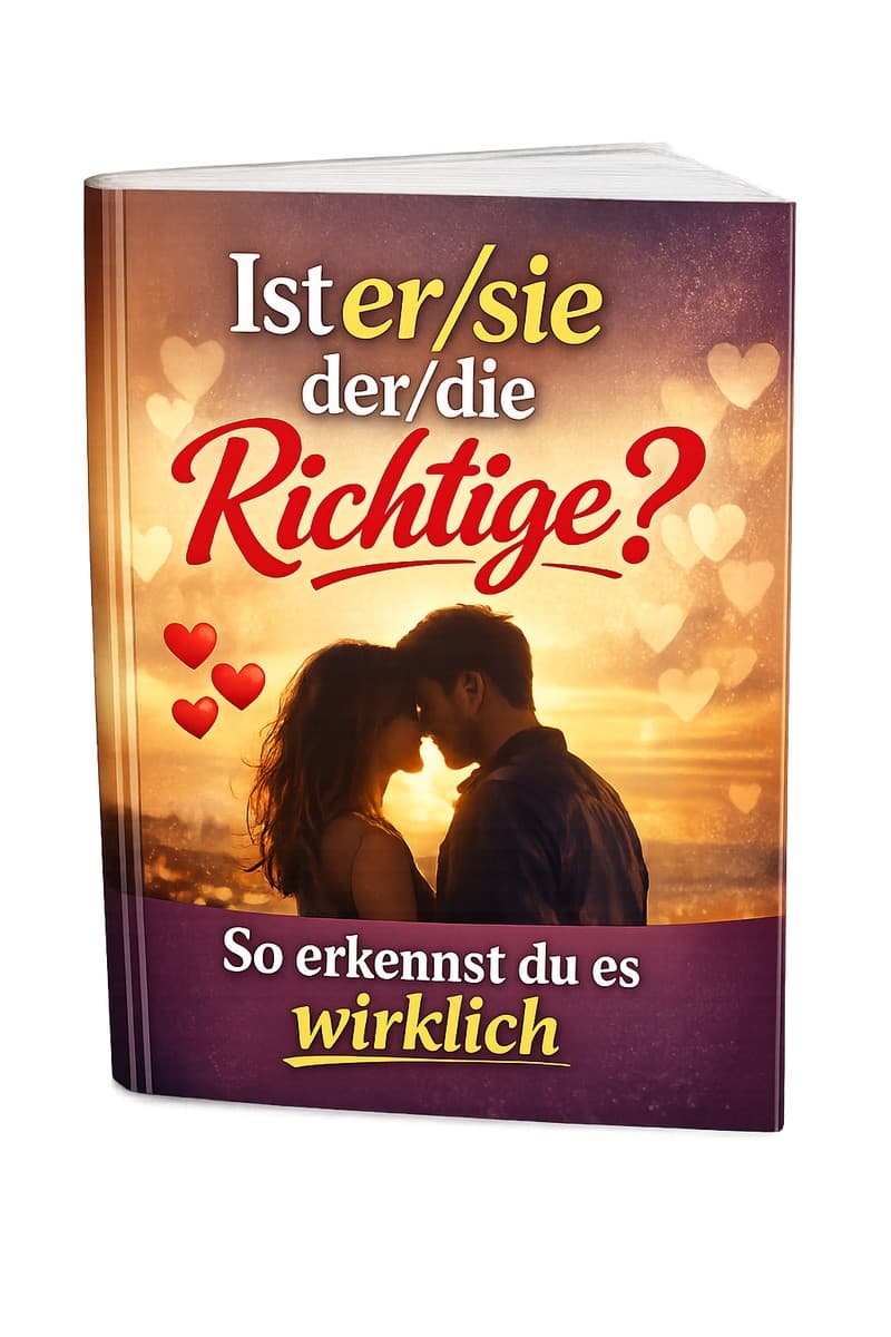 Cover – Ist er/sie der/die Richtige?: PDF-Ratgeber von RatgeberPlatz.de
