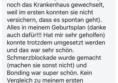 Kaiserschnitt Geburtsvorbereitungskurs - Kursmodul Körpervorbereitung