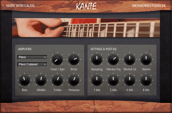 Kante für HALion Sonic SE 3 – Rock-Preset-Bibliothek von Paul Marx 1 Kante Virtuelles Rockinstrument mit Amplifier und EQ-Reglern