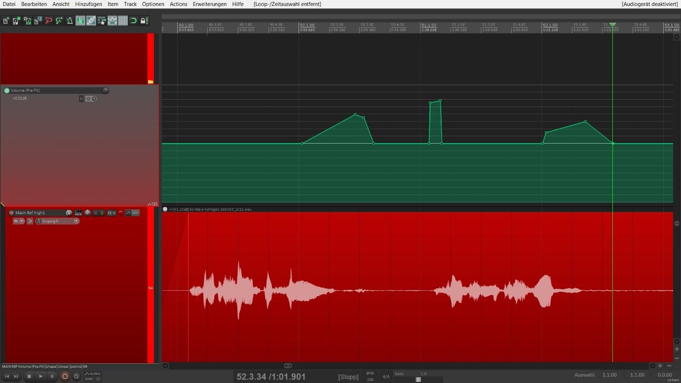 Kante für HALion Sonic SE 3 – Rock-Preset-Bibliothek von Paul Marx 5 Audio-Editor mit Wellenform-Anzeige und Spuren-Bearbeitung