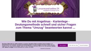 Kartenlegen lernen Modul 8: Umzug (6 Beispiele) – Ansicht der Verkaufsseite