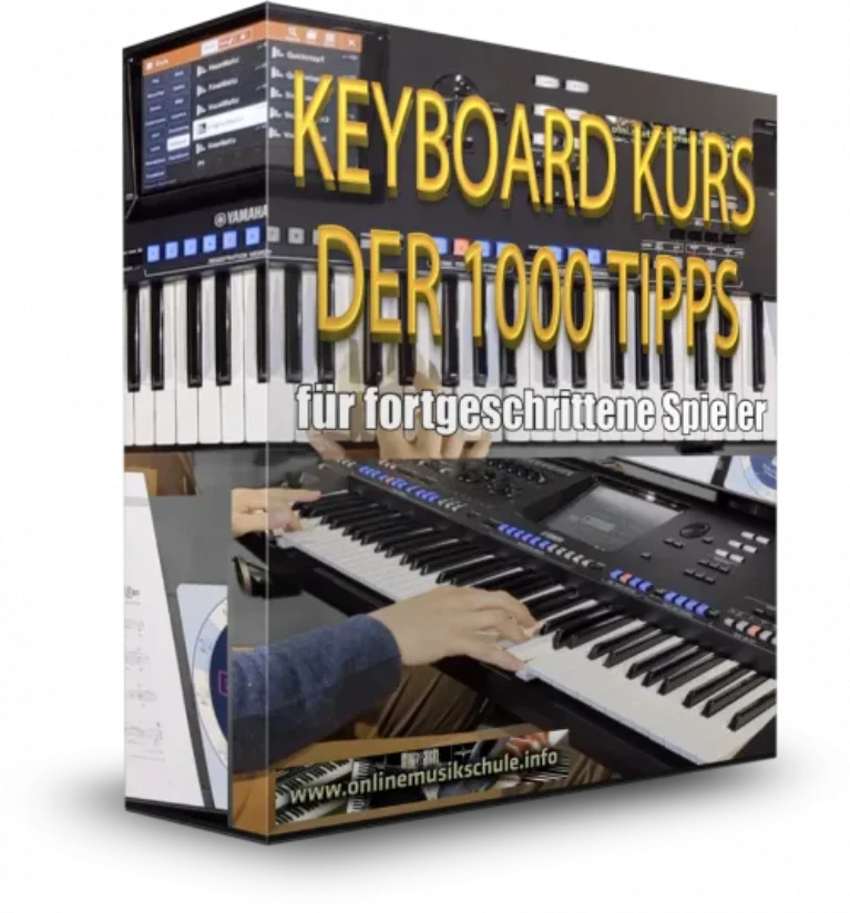 Keyboard Kurs der 1000 Tipps für fortgeschrittene Spieler