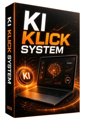 KI-Klick System Produkt-Mockup
