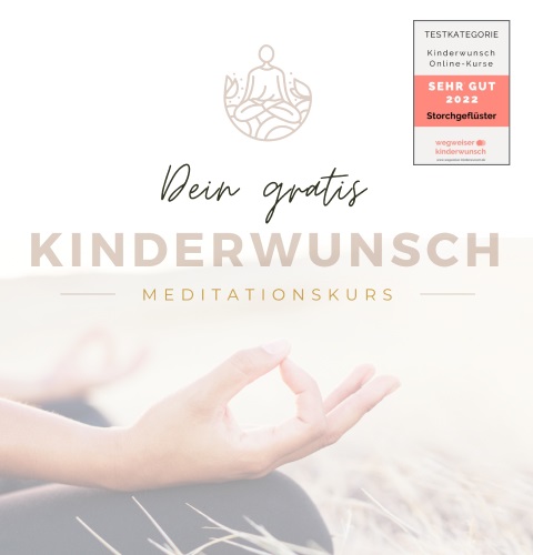 Frau in meditativer Haltung mit geschlossenen Augen, KIWU Meditation Minikurs
