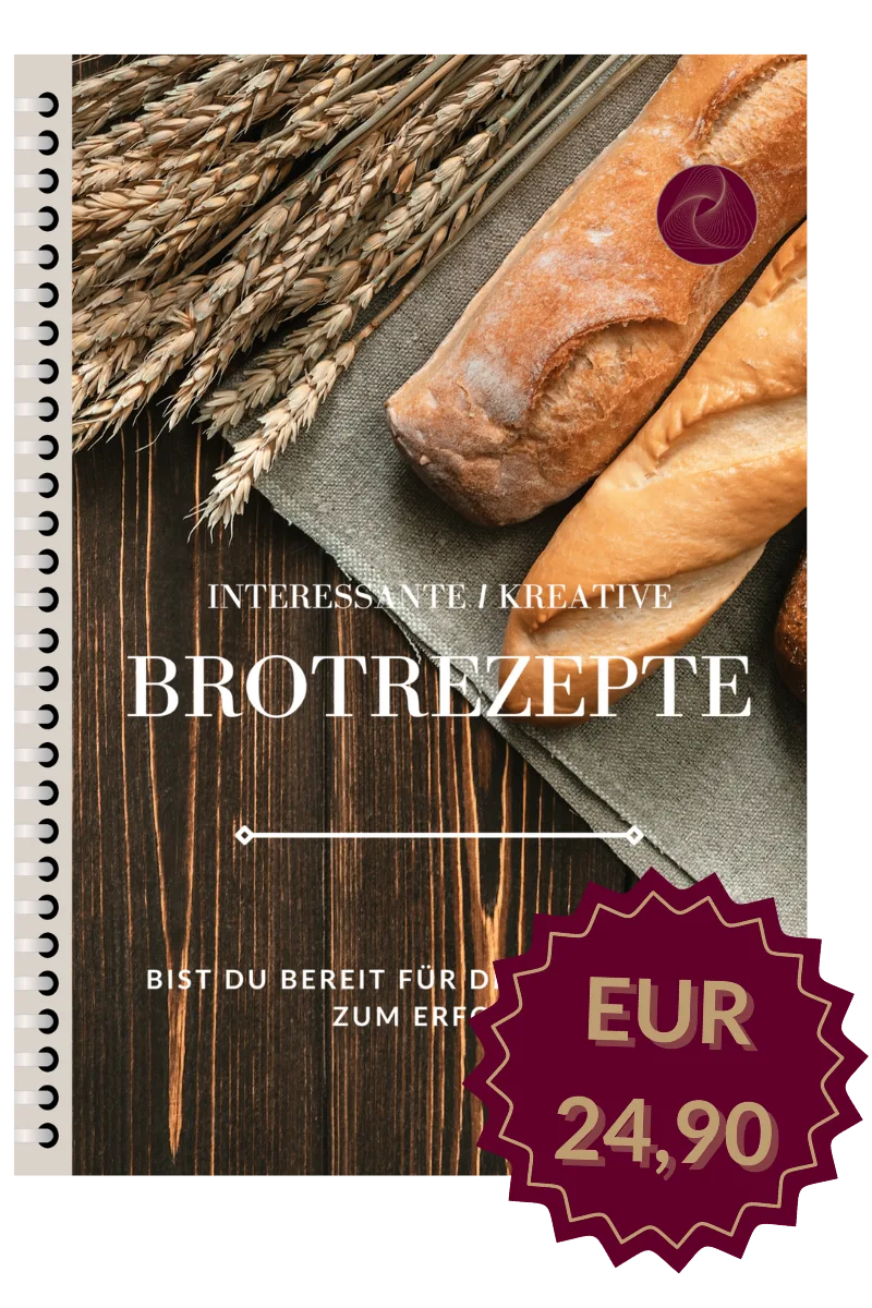 E-Book-Cover Brotrezepte mit Brotsorten und Preis EUR 24,90