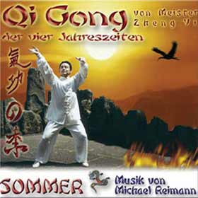 CD-Cover Qi Gong der vier Jahreszeiten Sommer mit Praktizierendem