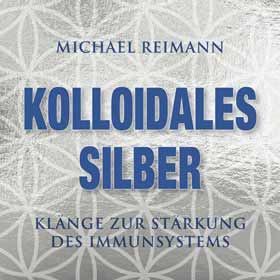 Buchcover Kolloidales Silber von Michael Reimann mit geometrischem Muster