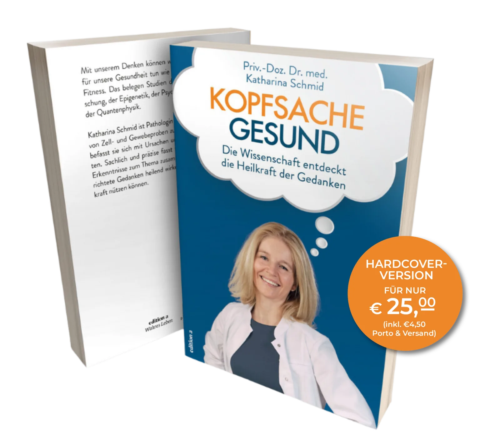 Hardcover-Buch Kopfsache gesund von Dr. Katharina Schmid mit Preis €25,00