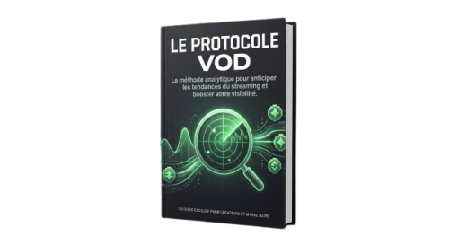 Le Protocole VOD – E-Book zu Streaming-Trends von Albert Duval 1 E-Book Cover Le Protocole VOD – analytische Methode für Streaming-Trends und Sichtbarkeitssteigerung