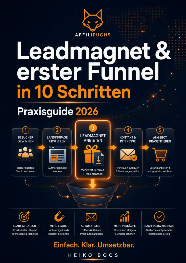 Leadmagnet & erster Funnel in 10 Schritten