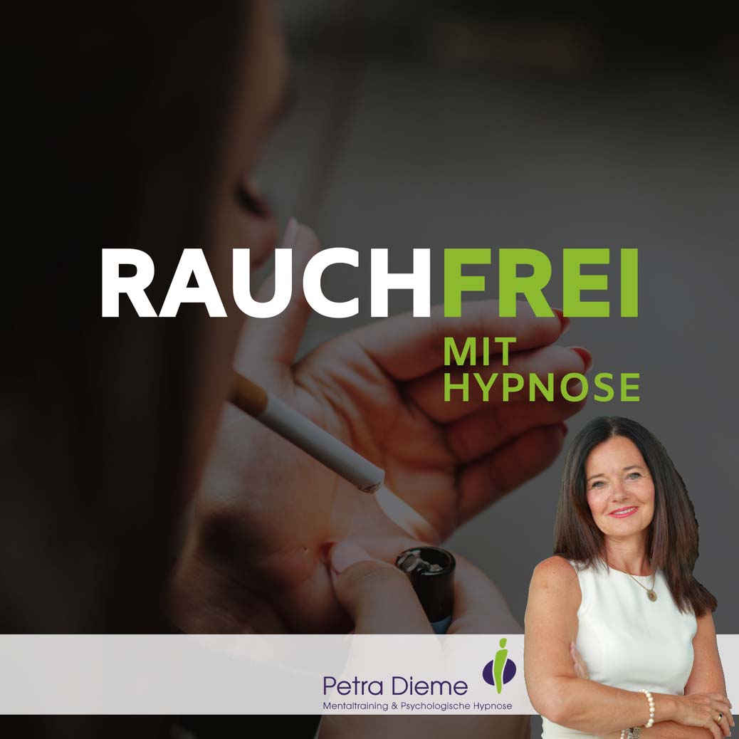 Cover Rauchfrei mit Hypnose – Mentaltraining von Petra Dieme