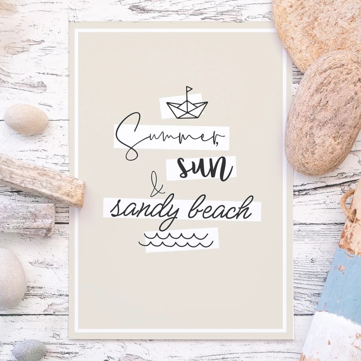 Example design summer card
