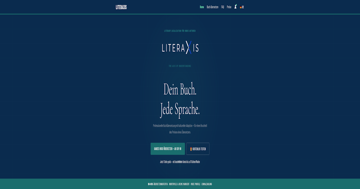 Literarische Buchübersetzung für Autoren Kurs von literaxis
