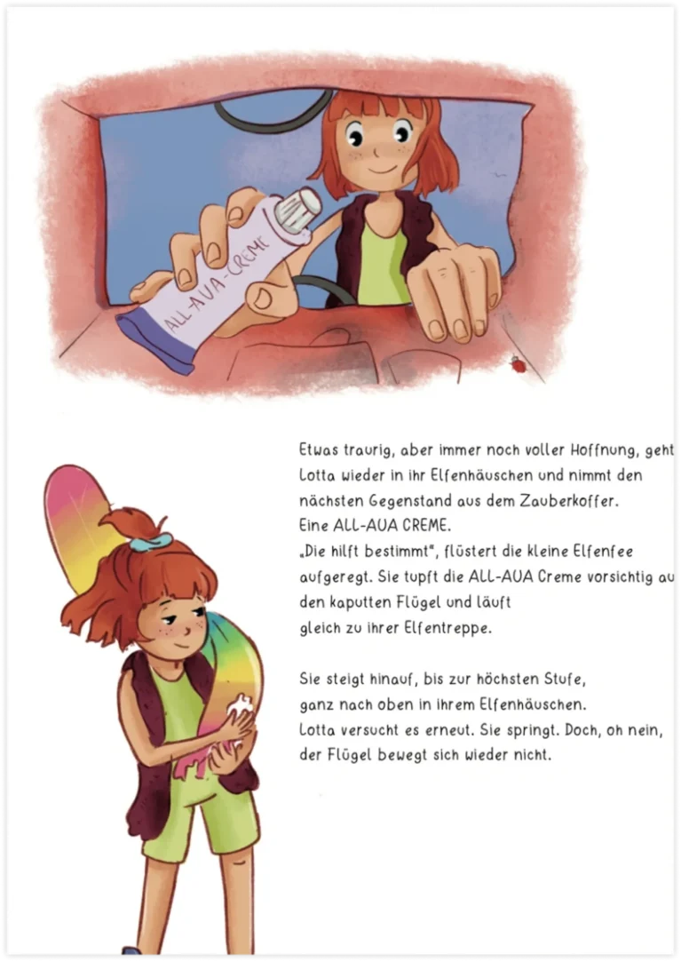 Lotta und das AccessyourAura Wunder – Kinderbuch über Mut