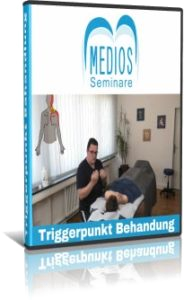 DVD-Cover Triggerpunkt Behandlung von MEDIOS Seminare mit Therapeut