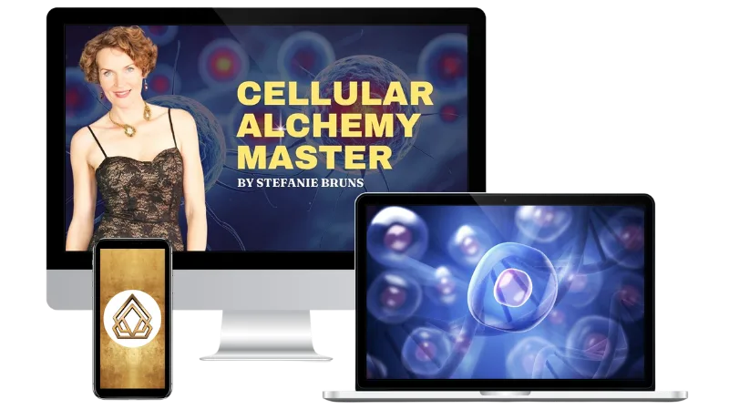 Magic Energy Grid Bundle – Druckvorlagen für Energiearbeit 7 Mockup Cellular Alchemy Master by Stefanie Bruns auf Desktop-, Tablet- und Smartphone-Bildschirmen