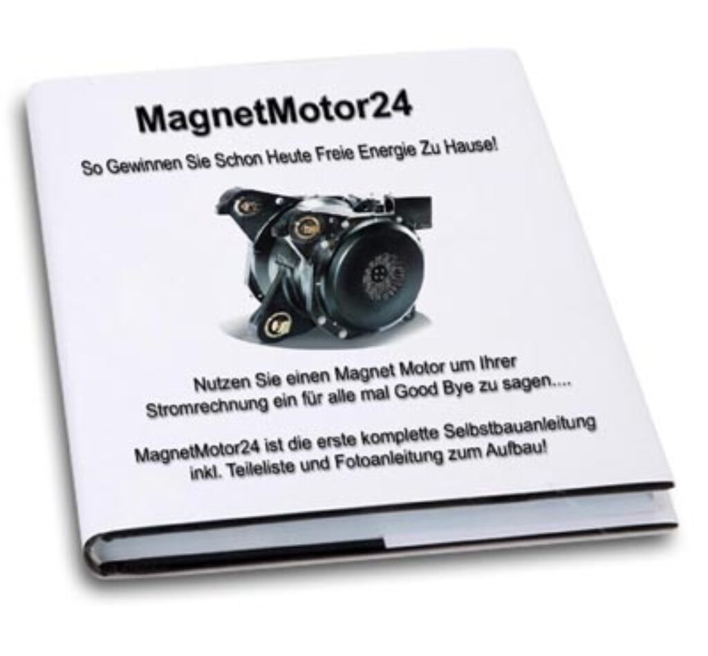 MagnetMotor24 – E-Book mit Bauplänen zur Stromerzeugung