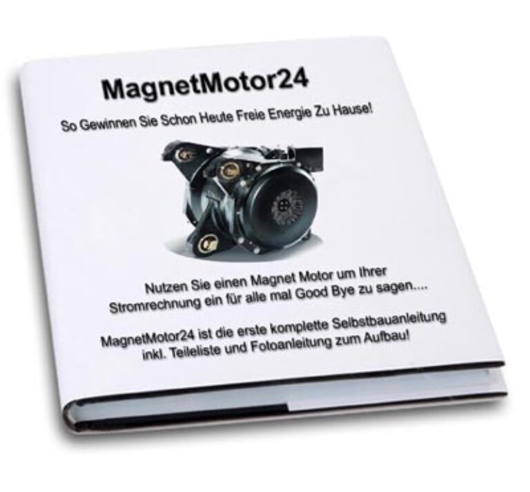 MagnetMotor24 – E-Book mit Bauplänen zur Stromerzeugung