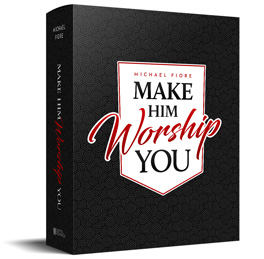 Make Him Worship You – Videokurs zur Beziehungsdynamik 3 Make Him Worship You schwarze Produktbox mit rotem Logo-Design
