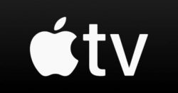 maona.tv – Streaming-Abo für Bewusstsein von Udo Grube 19 Apple TV Logo weiss auf schwarzem Hintergrund