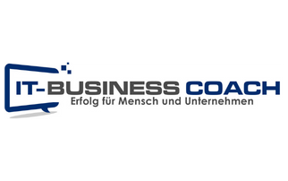 Mehr Erfolg mit Business Storytelling von Bernhard Kalhammer 8 Logo IT-Business Coach mit blauem Symbol und Text