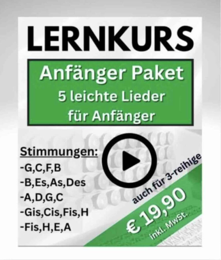 Mein erster Versuch – Steirische-Harmonika-Kurs