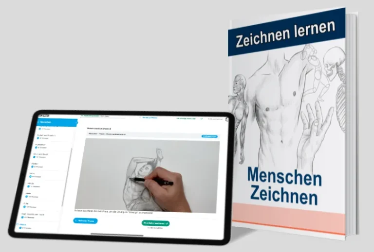 Menschen zeichnen Masterkurs – Videokurs und E-Book zur Anatomie