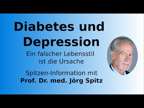 Videostandbild Spitzen-Information Diabetes und Depression mit Prof. Dr. med. Jörg Spitz