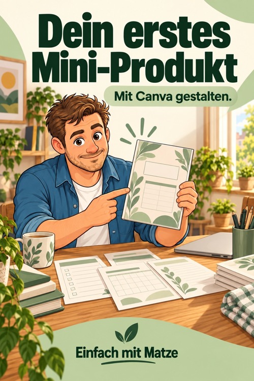 Mini-Produkte mit Canva: Vom Konzept zum geprüften Workbook oder Planer